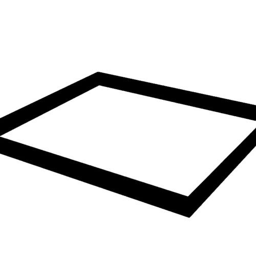 Granitiniai kapavietės bortai ant pamato šono